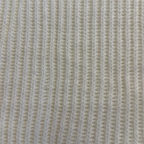 Lulu's - Turtleneck Sweater with Fringe - Ivory/White - Size M - Picture 6 of 6